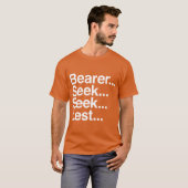 Bearer Seek Seek Lest Tシャツ (正面フル)