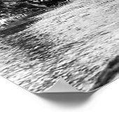 Beargrass Creek (白黒フォトプリント) ポスター (角)