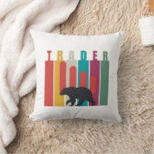 Bearish market | Trader | Simple design クッション (ブランケット)