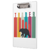 Bearish market | Trader | Simple design クリップボード (左)