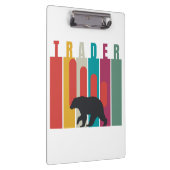 Bearish market | Trader | Simple design クリップボード (右)