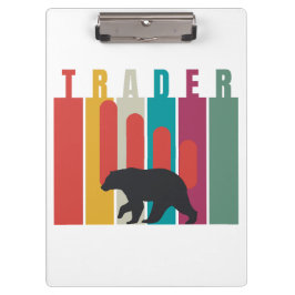 Bearish market | Trader | Simple design クリップボード