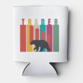 Bearish market | Trader | Simple design 缶クーラー (正面)