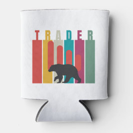 Bearish market | Trader | Simple design 缶クーラー
