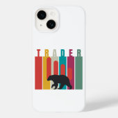Bearish market | Trader | Simple design Case-Mate iPhoneケース (裏面)