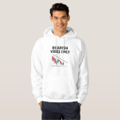 Bearish Vibes Only Trader Hoodie | Chart Pattern パーカ (正面フル)