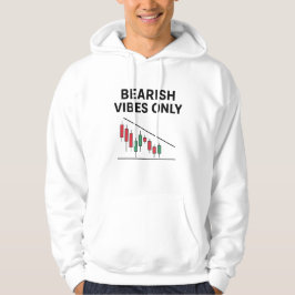 Bearish Vibes Only Trader Hoodie | Chart Pattern パーカ