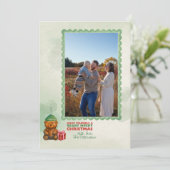 Bearista Coffee Bear "Beary Merry Christmas" Card カード (スタンド正面)