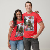 Bearlyのクリスマス Tシャツ (ユニセックス)