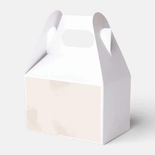 bearly待ってキュートベアーウォーター色の少年の赤ちゃんシャワー フェイバーボックス (裏面サイド)