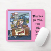 Bearly金曜日のマウスパッド マウスパッド (マウス)