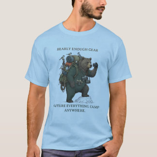 Bearly Enough Gear - グリズリーベアの写真撮影冒険 Tシャツ