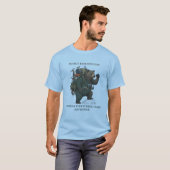 Bearly Enough Gear - グリズリーベアの写真撮影冒険 Tシャツ (正面フル)