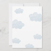 Bearly First Teddy Bear 1st Birthday Invitation 招待状 (裏面)