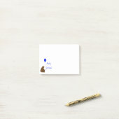 Bearly Functional, Fun Balloon Bear Quote ポストイット (デスク上)