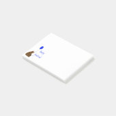 Bearly Functional, Fun Balloon Bear Quote ポストイット (アングル)