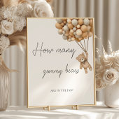 Bearly Waitはグミベアの数を推測する ポスター