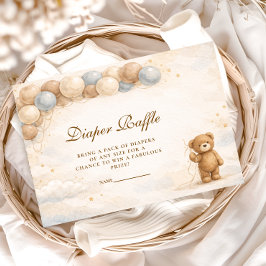 Bearly Wait Balloon Diapper Raffle エンクロージャーカード