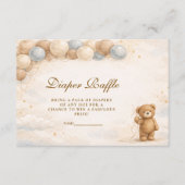 Bearly Wait Balloon Diapper Raffle エンクロージャーカード (正面)