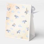 Bearly Wait Bear & Cloud Pattern Baby Shower フェイバーボックス (裏面サイド)