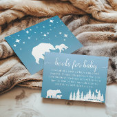 Bearly Wait Blue Books for Baby Card エンクロージャーカード