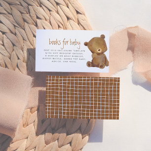 Bearly Wait Boho Baby 男女兼用 Shower エンクロージャーカード