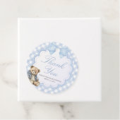 Bearly Wait Elegant Bear Baby Shower フェイバータグ (インサイチュ)