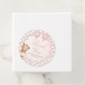 Bearly Wait Elegant Bear Baby Shower フェイバータグ (インサイチュ)