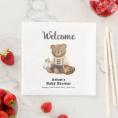 Bearly Wait Football Sport Baby Shower Welcome (インサイチュ)
