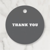 Bearly Wait Football Sport Boy Baby Shower  フェイバータグ (裏面)