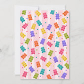 Bearly Wait Gummy Bear Baby Shower Invitation 招待状 (裏面)