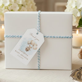 Bearly Wait Neutral Baby Shower ギフトタグ
