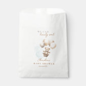 Bearly Wait Neutral Baby Shower フェイバーバッグ (正面)