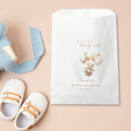 Bearly Wait Neutral Baby Shower フェイバーバッグ