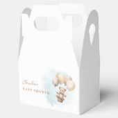 Bearly Wait Neutral Baby Shower フェイバーボックス (オープン)