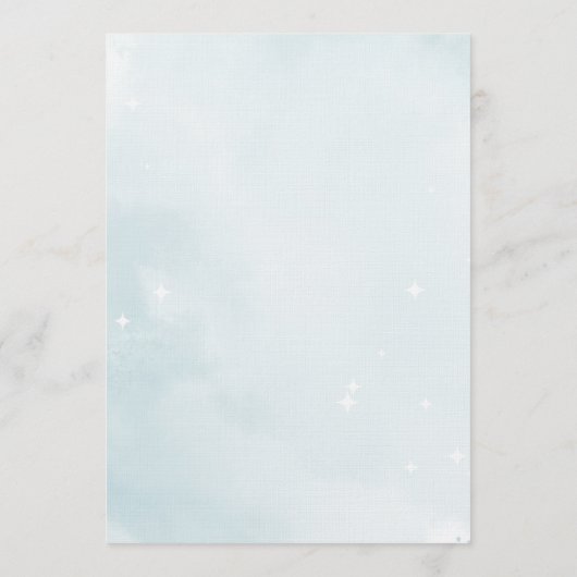 Bearly Wait Neutral Baby Shower 招待状 (裏面)