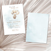 Bearly Wait Neutral Baby Shower 招待状