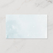 Bearly Wait Neutral Baby Shower Diaper Raffle エンクロージャーカード (裏面)