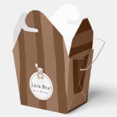 Bearly Wait Neutral Teddy Baby Shower フェイバーボックス (オープン)