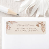 Bearly Wait Neutral Teddy Bear Baby Shower ラベル (インサイチュ)