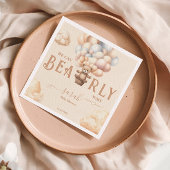 Bearly Wait Teddy 男女兼用 Bear Balloons スタンダードカクテルナプキン