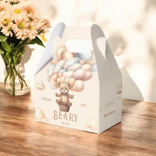 Bearly Wait Teddy 男女兼用 Bear Balloons フェイバーボックス