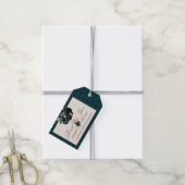 Bearly Wait Teddy Balloon Baby Shower books ギフトタグ (より糸付き)