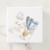 Bearly Wait Teddy Bear Thank You Twins Baby Shower フェイバータグ (インサイチュ)