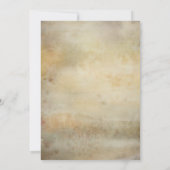 Bearly Wait Woodland Teddy Bear Boy Baby Shower 招待状 (裏面)