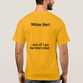 Bearpit "v1.13黄色ワイシャツ" tシャツ (裏面)