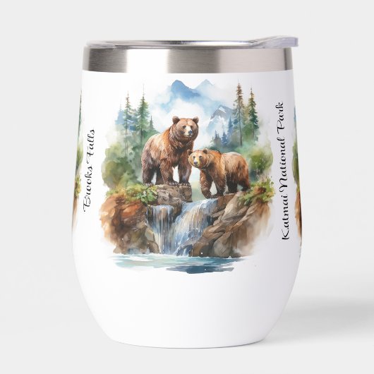 Bears at Katmai National Park (左面)