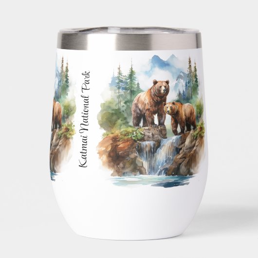 Bears at Katmai National Park (背面)