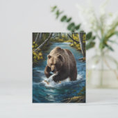 Bears Catch of the Day ポストカード (スタンド正面)