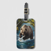 Bears Catch of the Day ラゲッジタグ (正面縦)